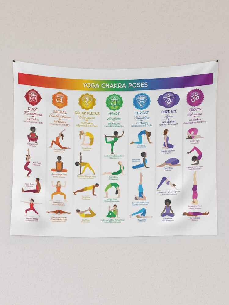 7 Yoga Poses to Open Your Seven Chakras
