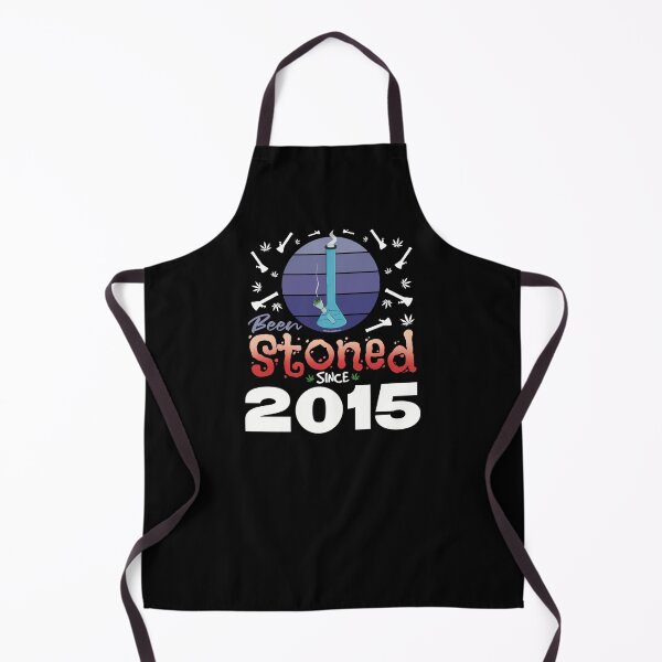 Item preview, Been stoned since 2015 (Purple retro vintage sunset with bong) designed and sold by YomeHayin.