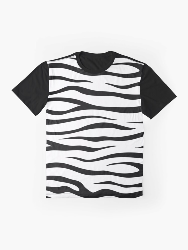 White Tiger White Graphic T-Shirt - Small 