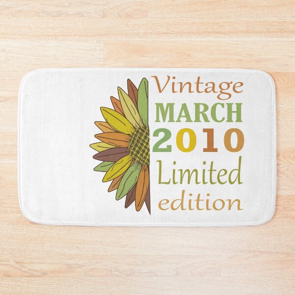 Item preview, vintage march 2010 limited edition, 12 Year Old Gifts Vintage 2010 Limited Edition 12th Birthday designed and sold by SimoSaladain.