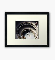 musei vaticani, italy Framed Print