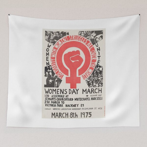 Item preview, Womens day march Poster designed and sold by dentthomas.