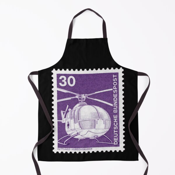 Item preview, Deutsche Bundespost 30 Pfennig stamp Helicopter BO105 designed and sold by Dirk4171.