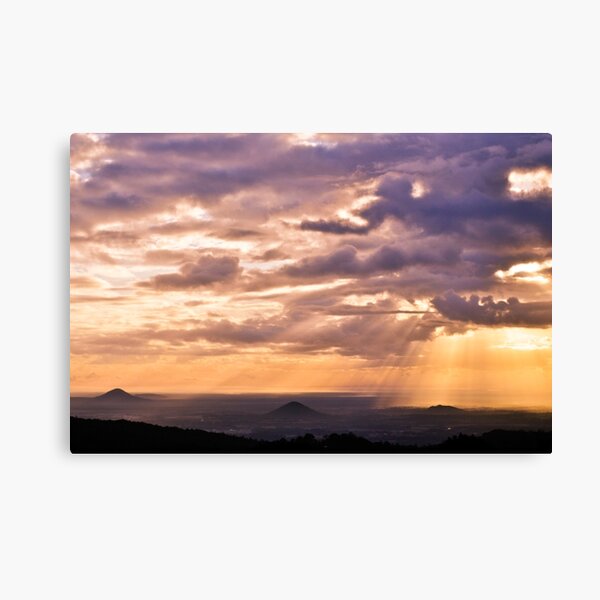 glass house mountains, queensland, australia Canvas Print