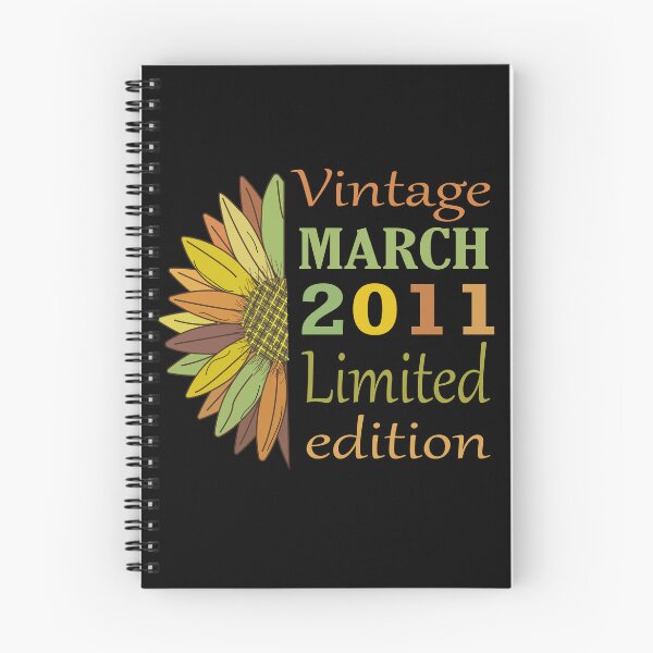 Item preview, vintage march 2011 limited edition, 11 Year Old Gifts Vintage 2011 Limited Edition 11th Birthday designed and sold by SimoSaladain.