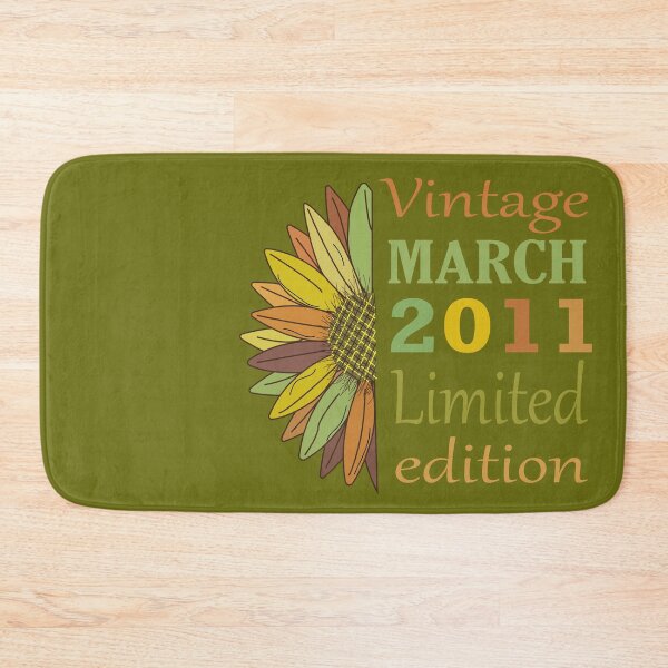 Item preview, vintage march 2011 limited edition, 11 Year Old Gifts Vintage 2011 Limited Edition 11th Birthday designed and sold by SimoSaladain.