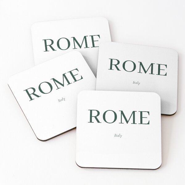 Item preview, Rome, Italy, Dark Green Minimalist Design  designed and sold by BellaHope1.