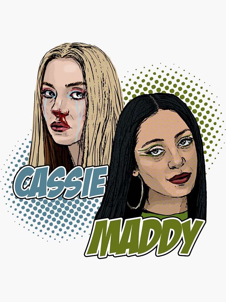 Lexi, Cassie and Maddy euphoria | Sticker