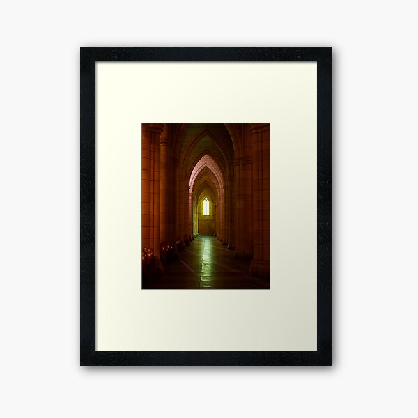 Towards the Light Framed Art Print