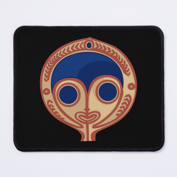 Item preview, New Guinea Tribal Art Face Mask Carving Artwork Gift designed and sold by Maljonic.