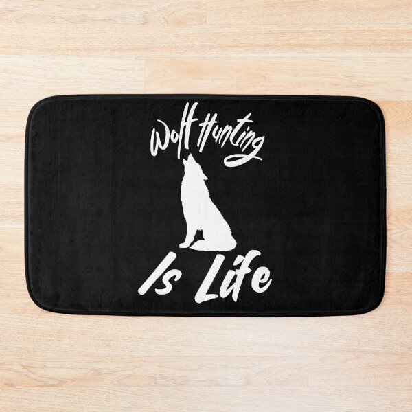 Item preview, Wolf Hunting Is Life designed and sold by AnimalLover4eva.