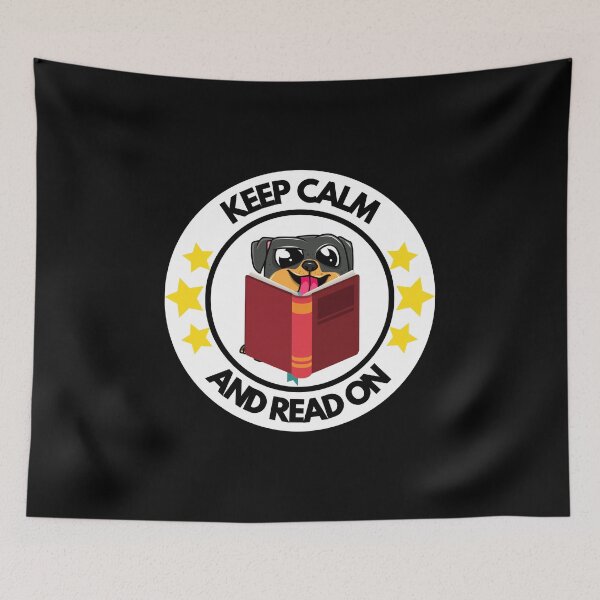 Item preview, Keep calm and read on designed and sold by Phoenix-27.