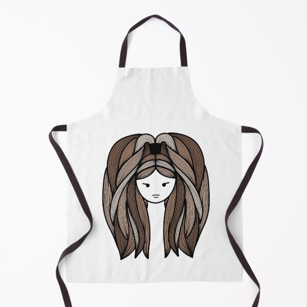 Item preview, Line Art Woman Brown Hair designed and sold by Morgan Klassiks.