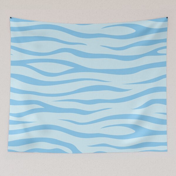 Item preview, Blue Tiger Skin Pattern designed and sold by Ayoub14.