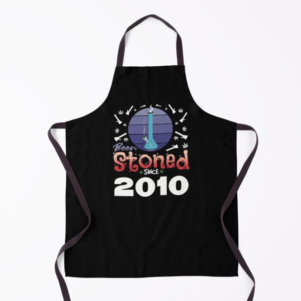 Item preview, Been stoned since 2010 (Purple retro vintage sunset with bong) designed and sold by YomeHayin.