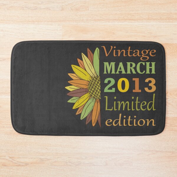 Item preview, vintage march 2013 limited edition, 9 Year Old Gifts Vintage 2013 Limited Edition 9th Birthday designed and sold by SimoSaladain.