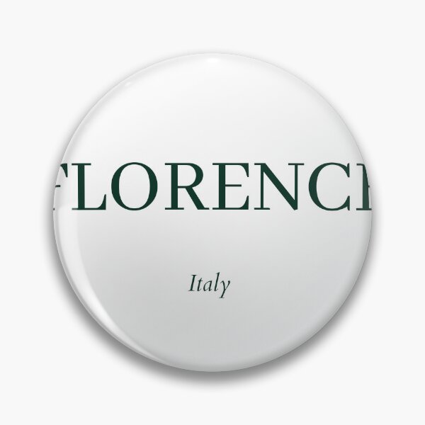 Item preview, Florence Italy, Dark Green Minimalist Design  designed and sold by BellaHope1.