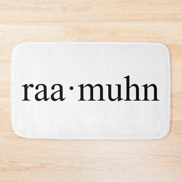 Item preview, Ramen pronunciation - raa muhn designed and sold by jpn insprd.