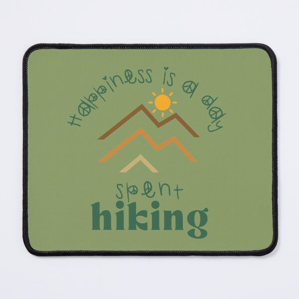 Item preview, Happiness is a day spent hiking designed and sold by Blended Designs ⭐⭐⭐⭐⭐.
