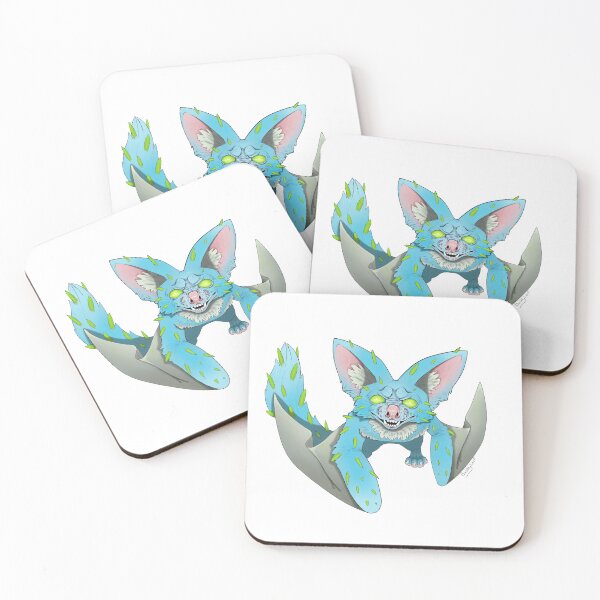 Item preview, sherbert fox bat creature designed and sold by BubblyLeaf.
