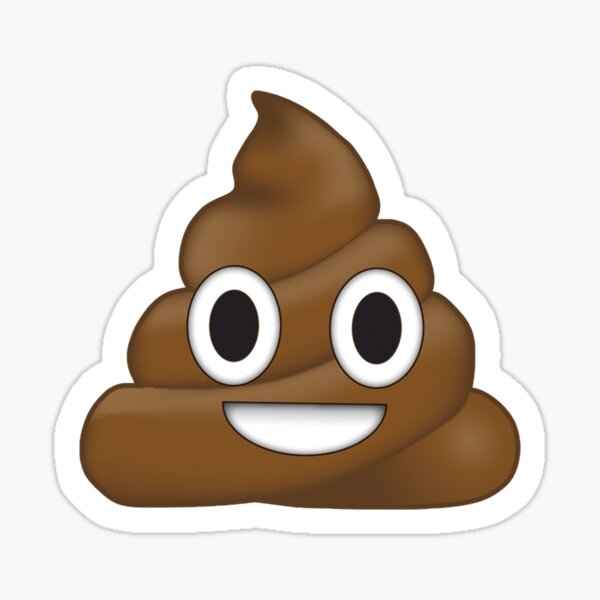 Tas de Poo Emoji Sticker