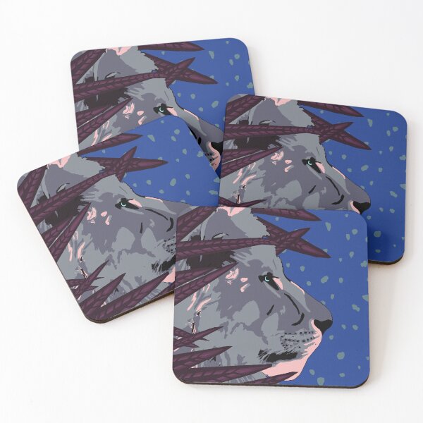 Item preview, Wild Animal Collection- Lion in the Night designed and sold by jennyblairarts.