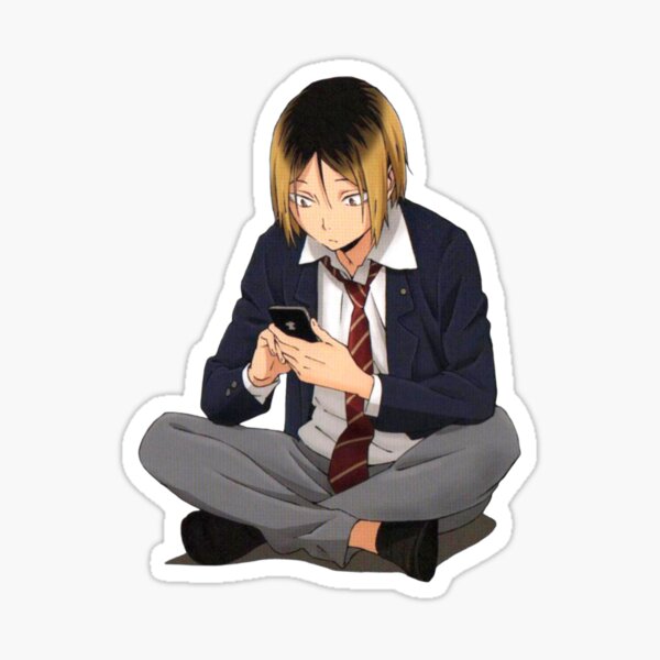 Kenma Kozume Stickers Redbubble - kenma roblox decal