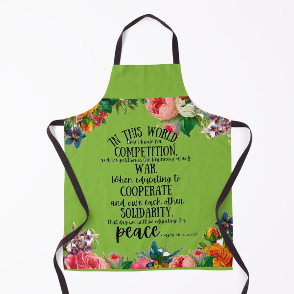 Item preview, MARIA MONTESSORI, Educating for peace, Quotes By Famous People designed and sold by TeyMank.