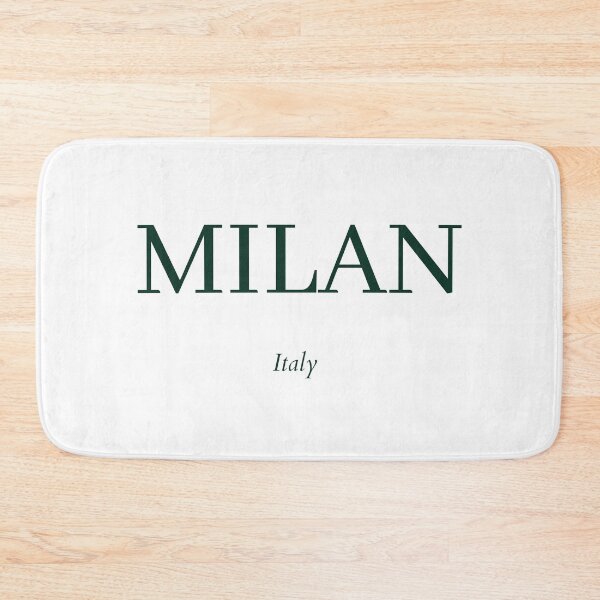 Item preview, Milan, Italy, Dark Green Minimalist Design  designed and sold by BellaHope1.