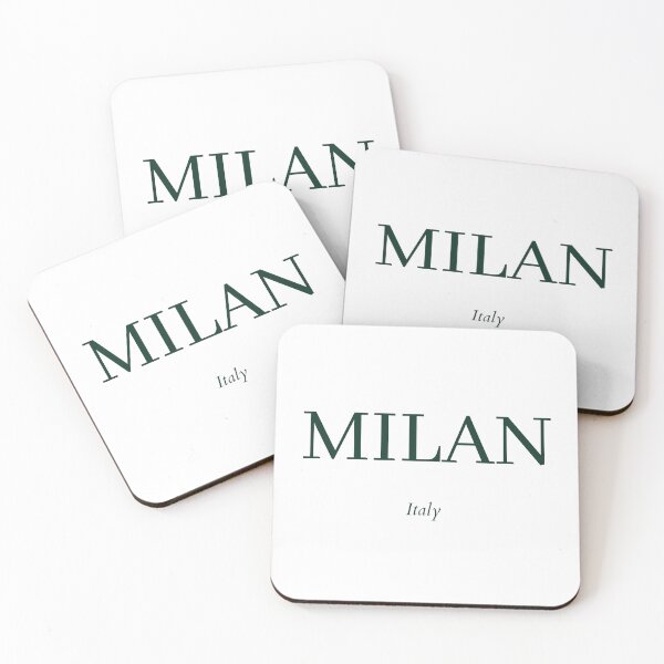 Item preview, Milan, Italy, Dark Green Minimalist Design  designed and sold by BellaHope1.