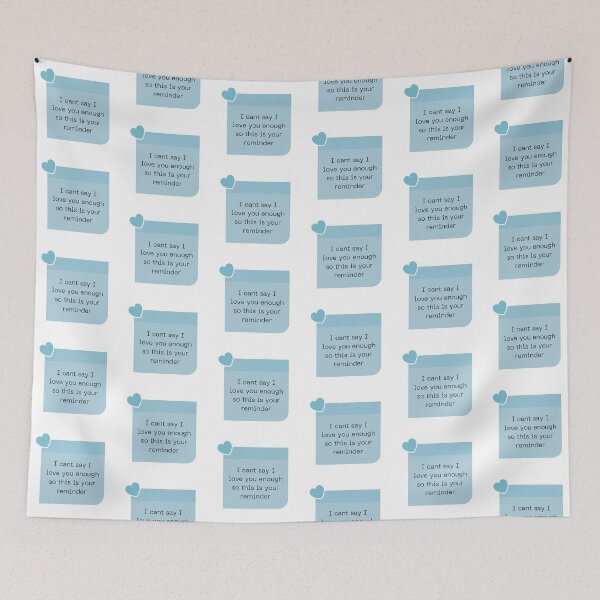Item preview, I cant say I love you enough so this is your reminder designed and sold by Elle  Hazlett.