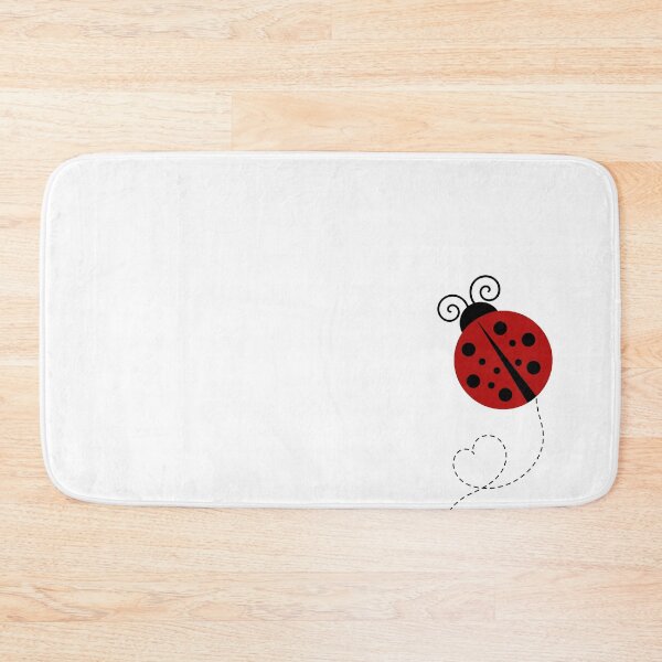 Item preview, Lady Bug Heart Path designed and sold by weirdrelatives.