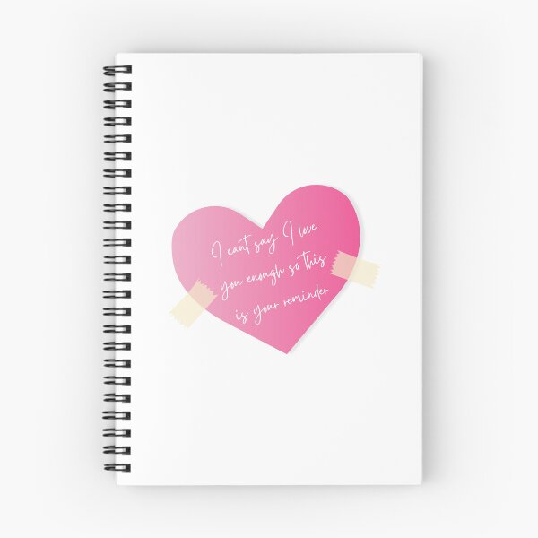 Item preview, I cant say I love you enough so this is your reminder designed and sold by Elle  Hazlett.