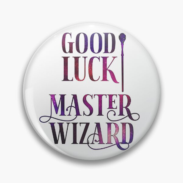 Item preview, Wizards-Inspired "Good Luck" designed and sold by mulberrydragon.