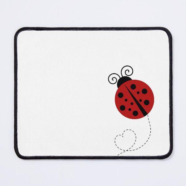 Item preview, Lady Bug Heart Path designed and sold by weirdrelatives.