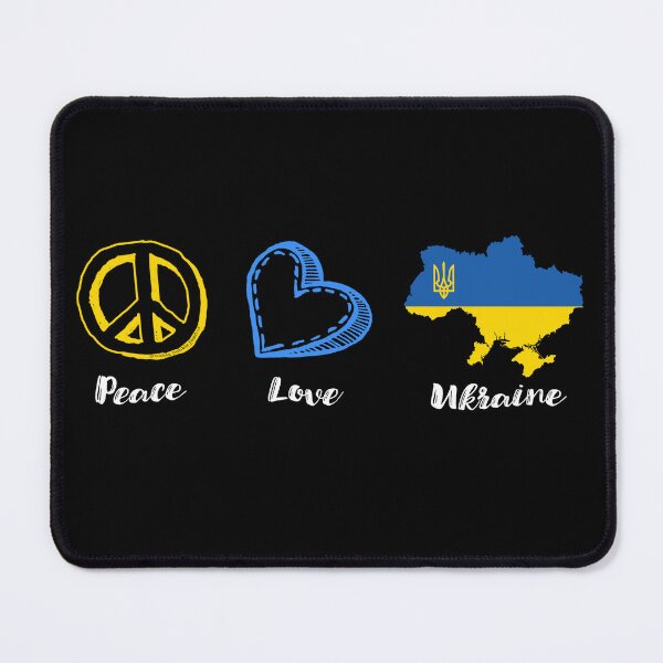 Item preview, Peace Love Ukraine designed and sold by Dibble Dabble Designs.