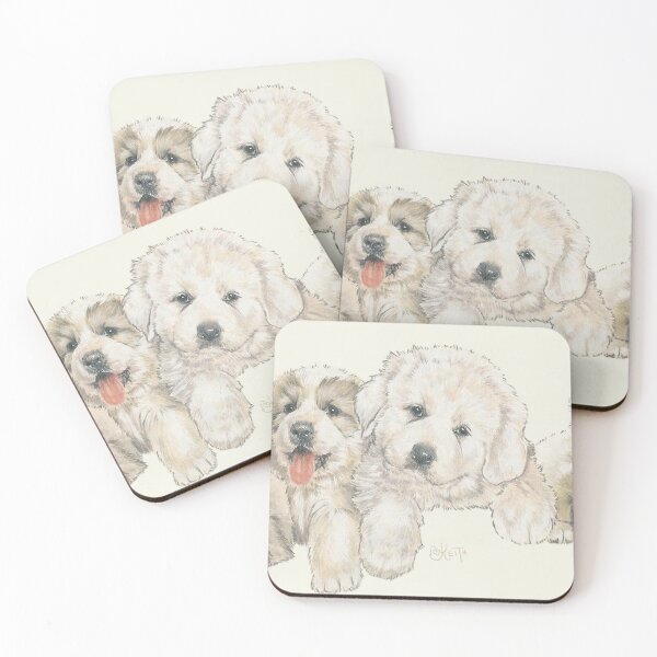 Item preview, Great Pyrenees Puppies designed and sold by BarbBarcikKeith.
