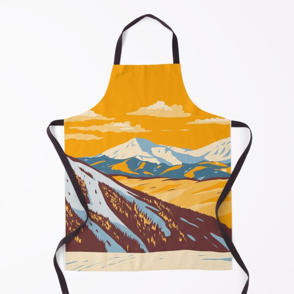 Aperçu de l'œuvre Station de ski Keystone pendant l'hiver située à Keystone Colorado WPA Poster Art créée et vendue par patrimonio.