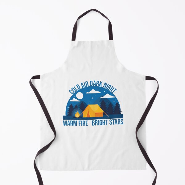 Item preview, Cold Air Dark Night Warm Fire Bright Stars - Camping Sayings designed and sold by Outdoorsy World.