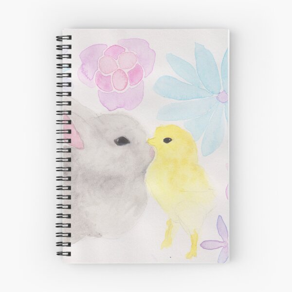 Item preview, Chick and Bunny Nuzzle  designed and sold by bellamiwa.