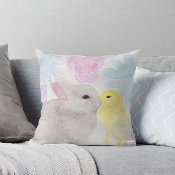 Item preview, Chick and Bunny Nuzzle  designed and sold by bellamiwa.