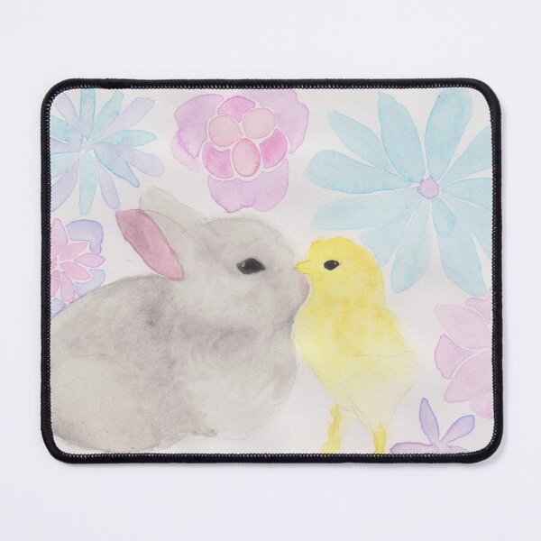 Item preview, Chick and Bunny Nuzzle  designed and sold by bellamiwa.