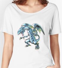 Blue Eyes White Dragon Yu-gi-oh Women's Relaxed Fit T-Shirt