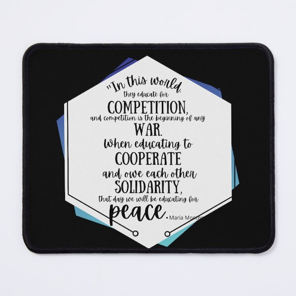 Item preview, MARIA MONTESSORI, Educating for peace designed and sold by TeyMank.