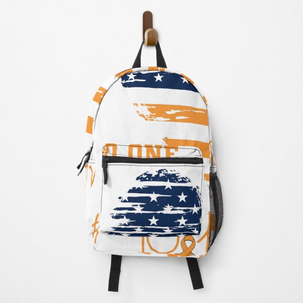 Item preview, Multiple Sclerosis Awareness Orange Ribbon US Flag Ms Awarness No one Fight Alone  designed and sold by MediTees.