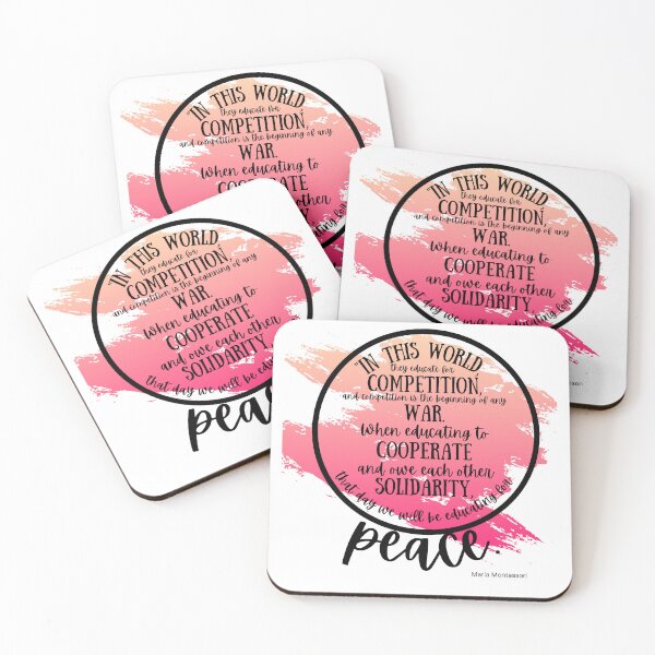 Item preview, MARIA MONTESSORI, Educating for peace designed and sold by TeyMank.