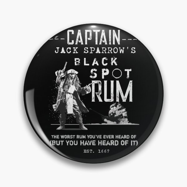 Item preview, Jack Sparrow Rum Pirates of the Caribbean vintage poster style designed and sold by nvrland-novelty.