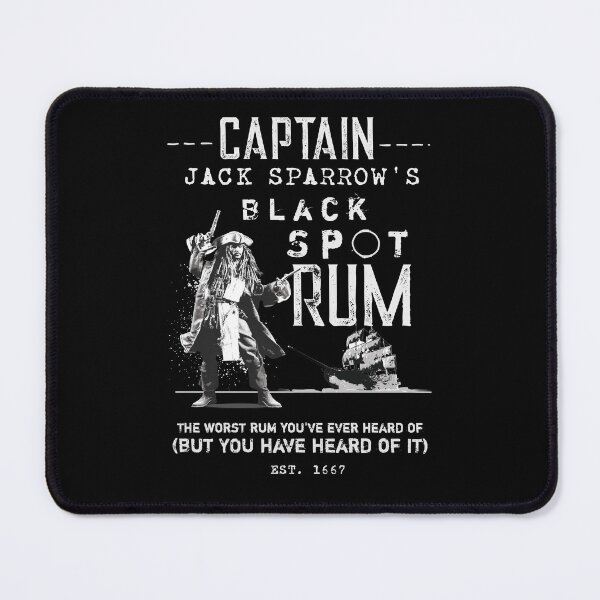 Item preview, Jack Sparrow Rum Pirates of the Caribbean vintage poster style designed and sold by nvrland-novelty.