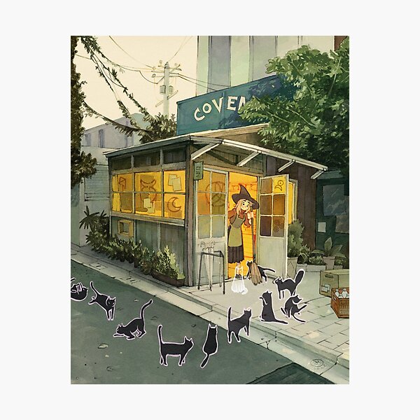 Coven Cafe Photographic Print