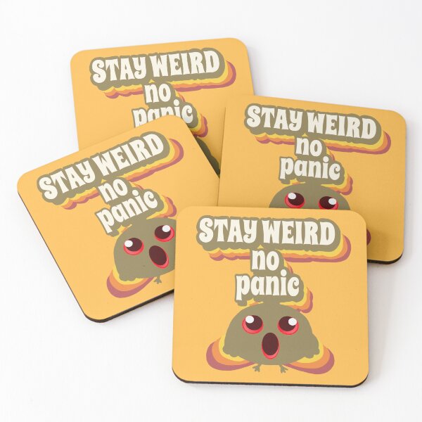 Item preview, stay weird weird funny creature  designed and sold by vibeno1.